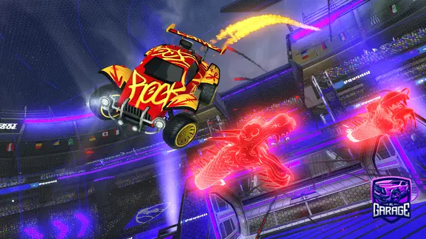 A Rocket League car design from VeNxM_42