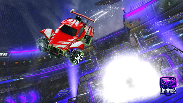 A Rocket League car design from PXTTSY-10