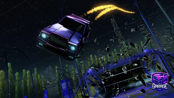 A Rocket League car design from Tradingya2