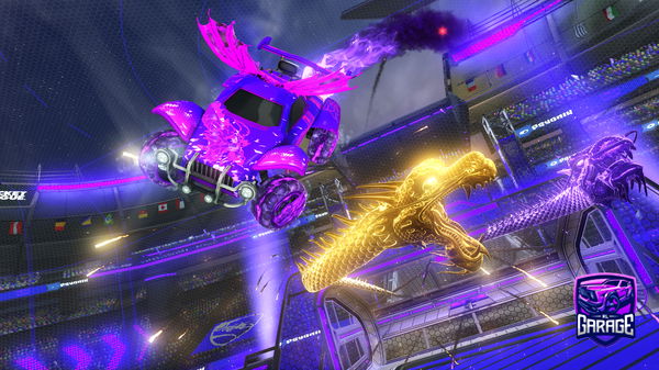 A Rocket League car design from Speedy_Saber