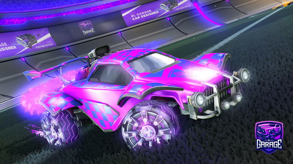 A Rocket League car design from Sigmaboy36