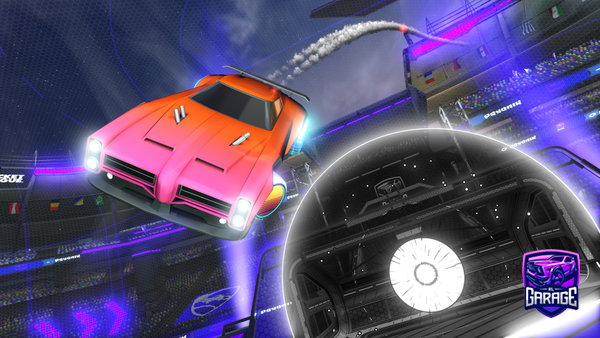 A Rocket League car design from crabinator25