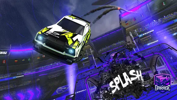 A Rocket League car design from iNotcid