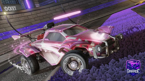 A Rocket League car design from RxvengE92