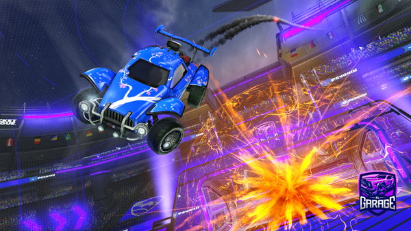 A Rocket League car design from Cooper27
