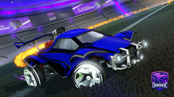 A Rocket League car design from GarethBeckett