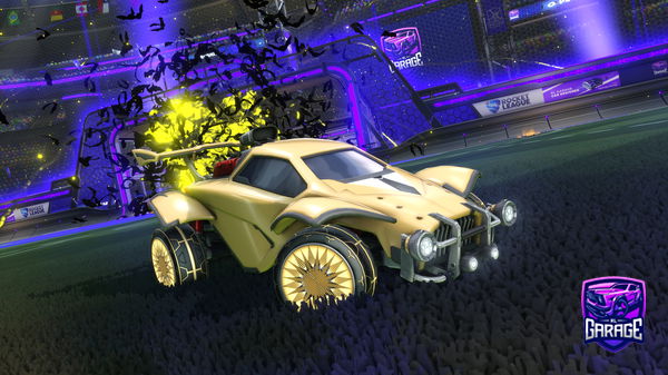 A Rocket League car design from MattiaRem0907