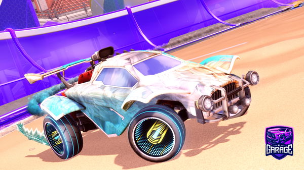 A Rocket League car design from JollySpeed