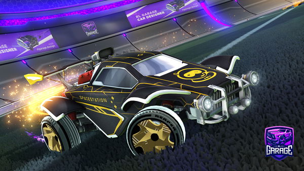 A Rocket League car design from YoshiDoesTax