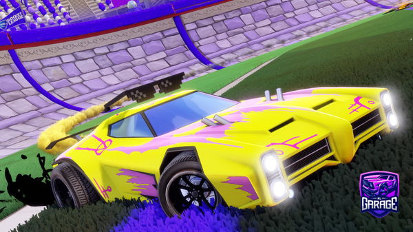 A Rocket League car design from Kdthenoob