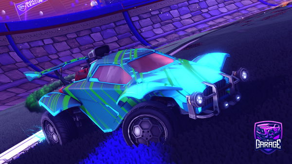 A Rocket League car design from Tigerns