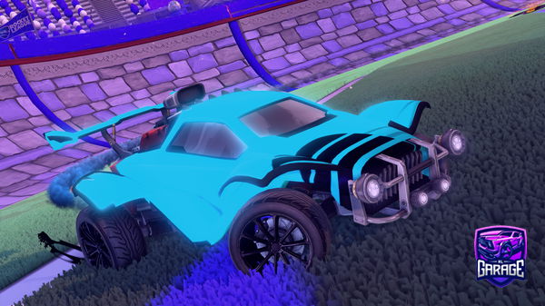 A Rocket League car design from Hypalol