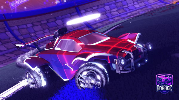 A Rocket League car design from Shaquille0atmeal