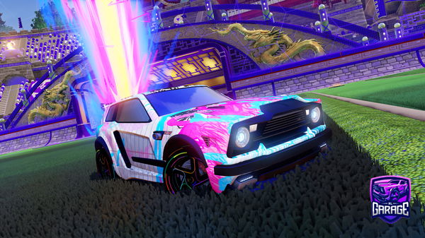 A Rocket League car design from BL4CK_N01R_RS