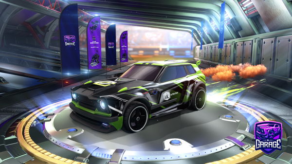 A Rocket League car design from huvz2988