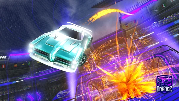 A Rocket League car design from Pixeledium