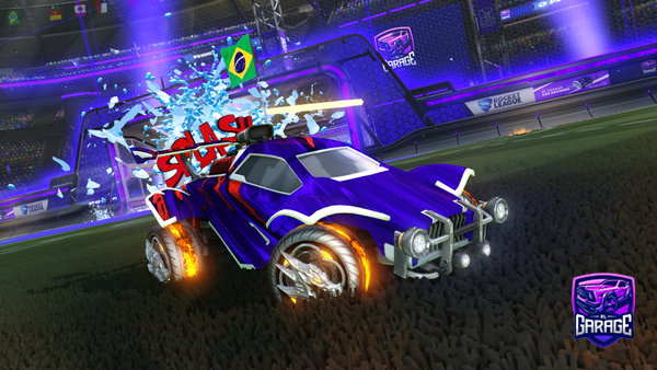 A Rocket League car design from Tbastian889