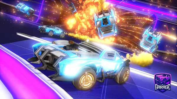 A Rocket League car design from 3bdulmajeed