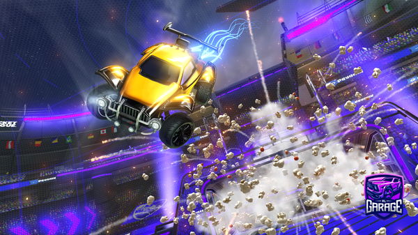 A Rocket League car design from miles19