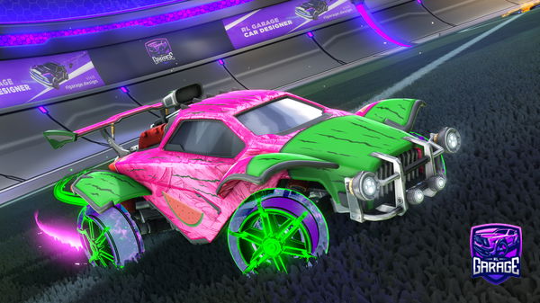 A Rocket League car design from RektAxiss