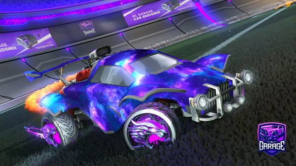 A Rocket League car design from Firem5chell