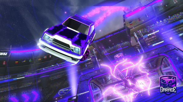 A Rocket League car design from Hyperfang_