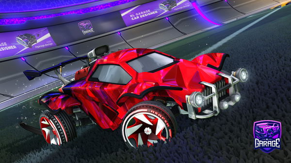 A Rocket League car design from SMX_09