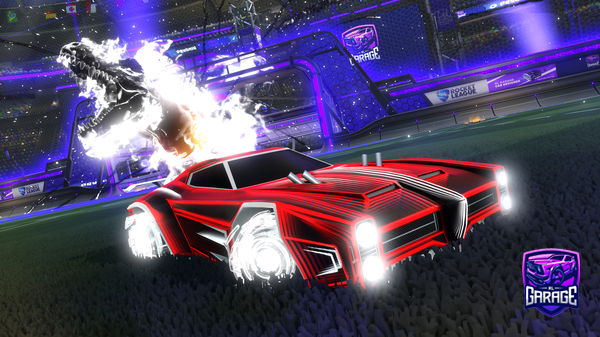 A Rocket League car design from ITZkhalZY