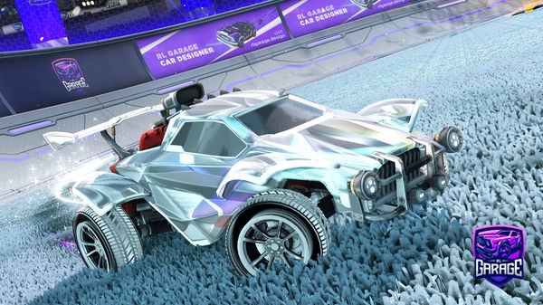 A Rocket League car design from isuckatrlol