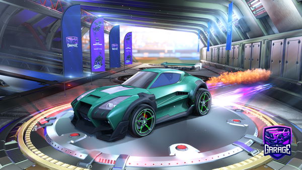 A Rocket League car design from WarlyWarlock