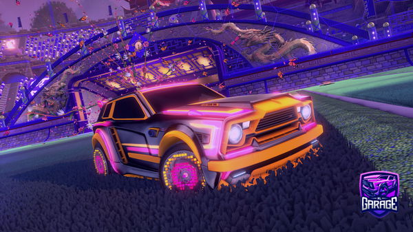 A Rocket League car design from Allegedpsycho