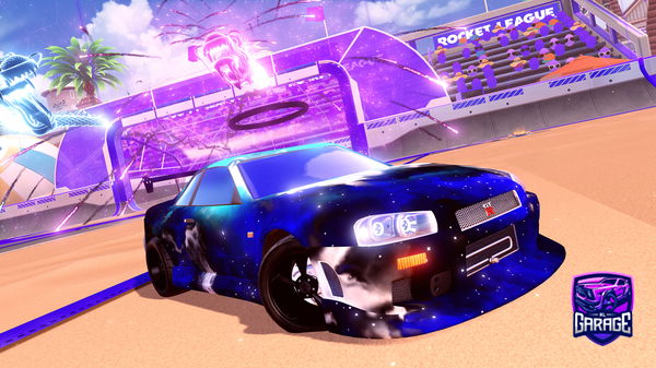 A Rocket League car design from hygt