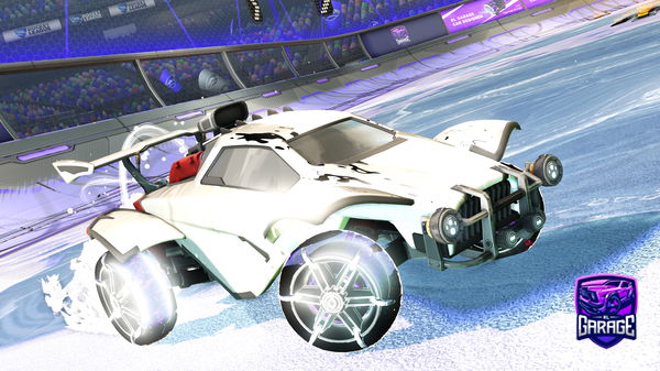 A Rocket League car design from XxPIRTLExX