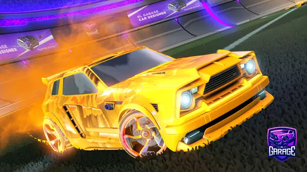 A Rocket League car design from Miss_Rusty
