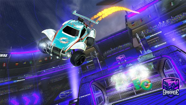 A Rocket League car design from PinkDISOLVER