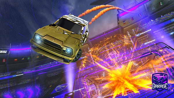 A Rocket League car design from Lele072012