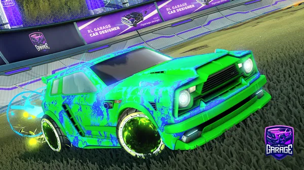 A Rocket League car design from Rnocker