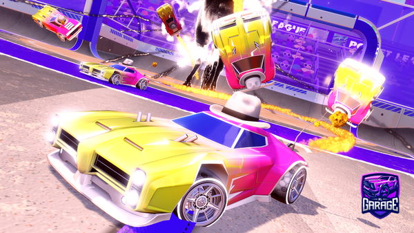 A Rocket League car design from LookAtMyTradesBroooo