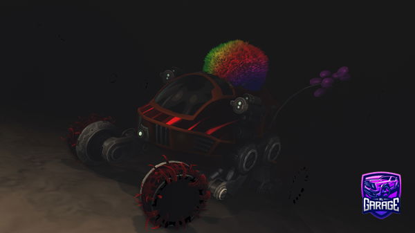 A Rocket League car design from Lightspeed422