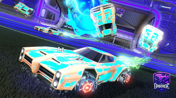 A Rocket League car design from Herobrine3818