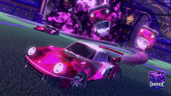 A Rocket League car design from twixzggs