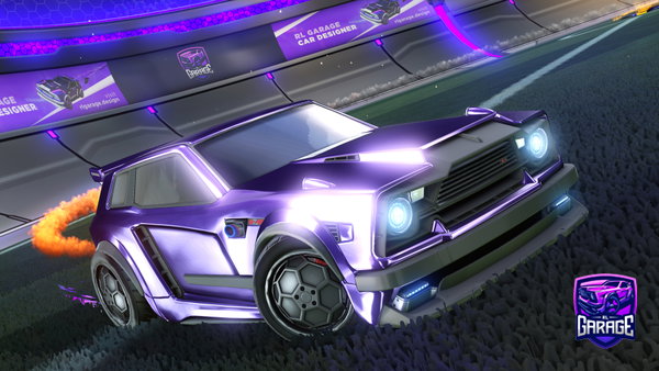 A Rocket League car design from Shrek-104