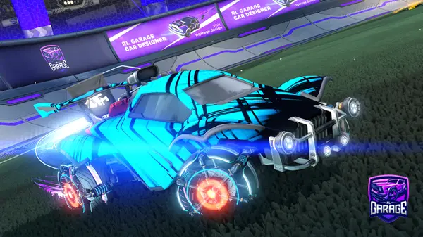 A Rocket League car design from coolbrorl