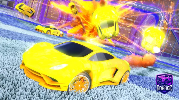 A Rocket League car design from ron2343164