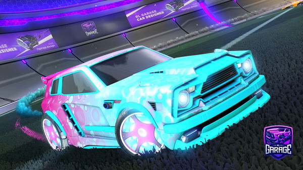 A Rocket League car design from Destroyerturtle9