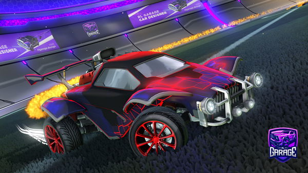 A Rocket League car design from I-Asta-I