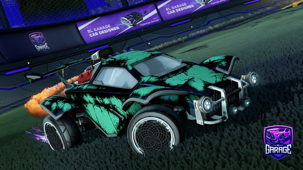 A Rocket League car design from hduo