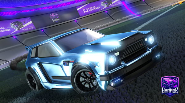 A Rocket League car design from Flashninja