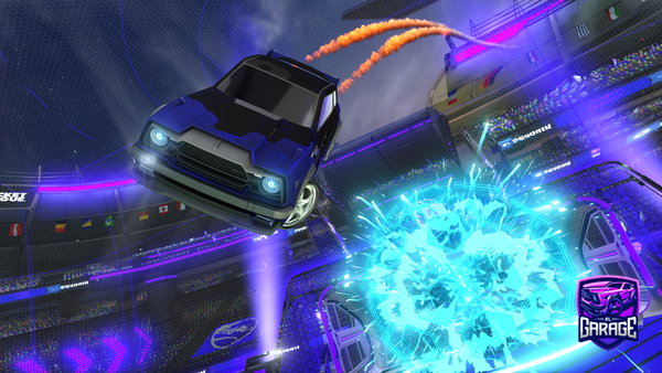 A Rocket League car design from ChipzZA