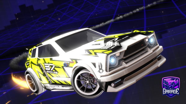A Rocket League car design from Mogadoo11